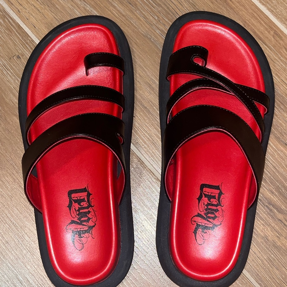 *SOLD* Von D Exodus Sandals